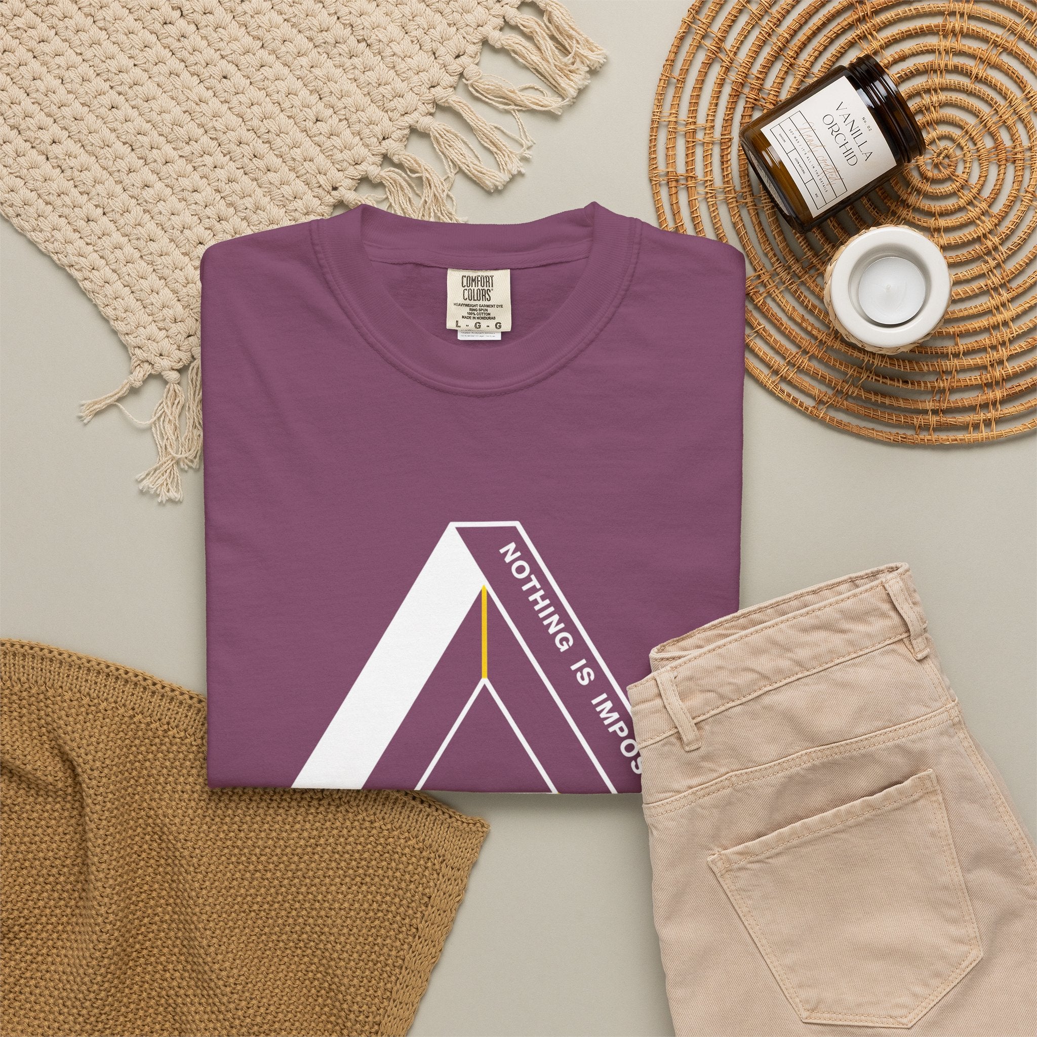 For Our God T‑Shirt — Christian Triangle Graphic Tee