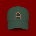 Lighthouse Sunset Cap — "Trust God" Embroidered Low Profile Baseball Hat