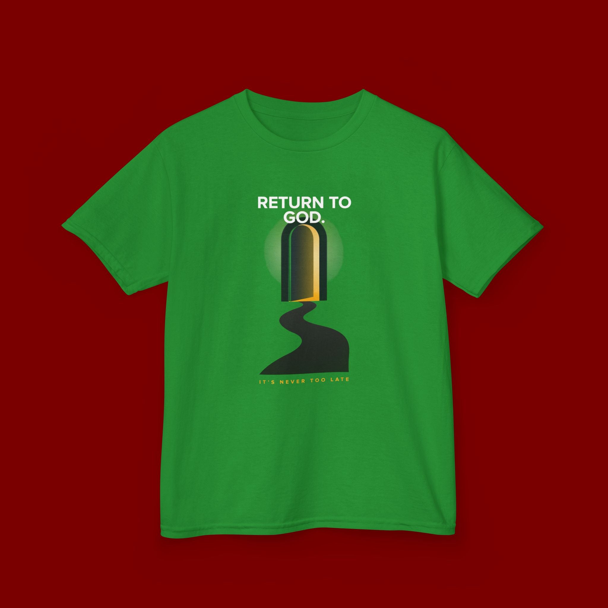 Kids T‑Shirt — "Return to God" Spiritual Graphic Tee