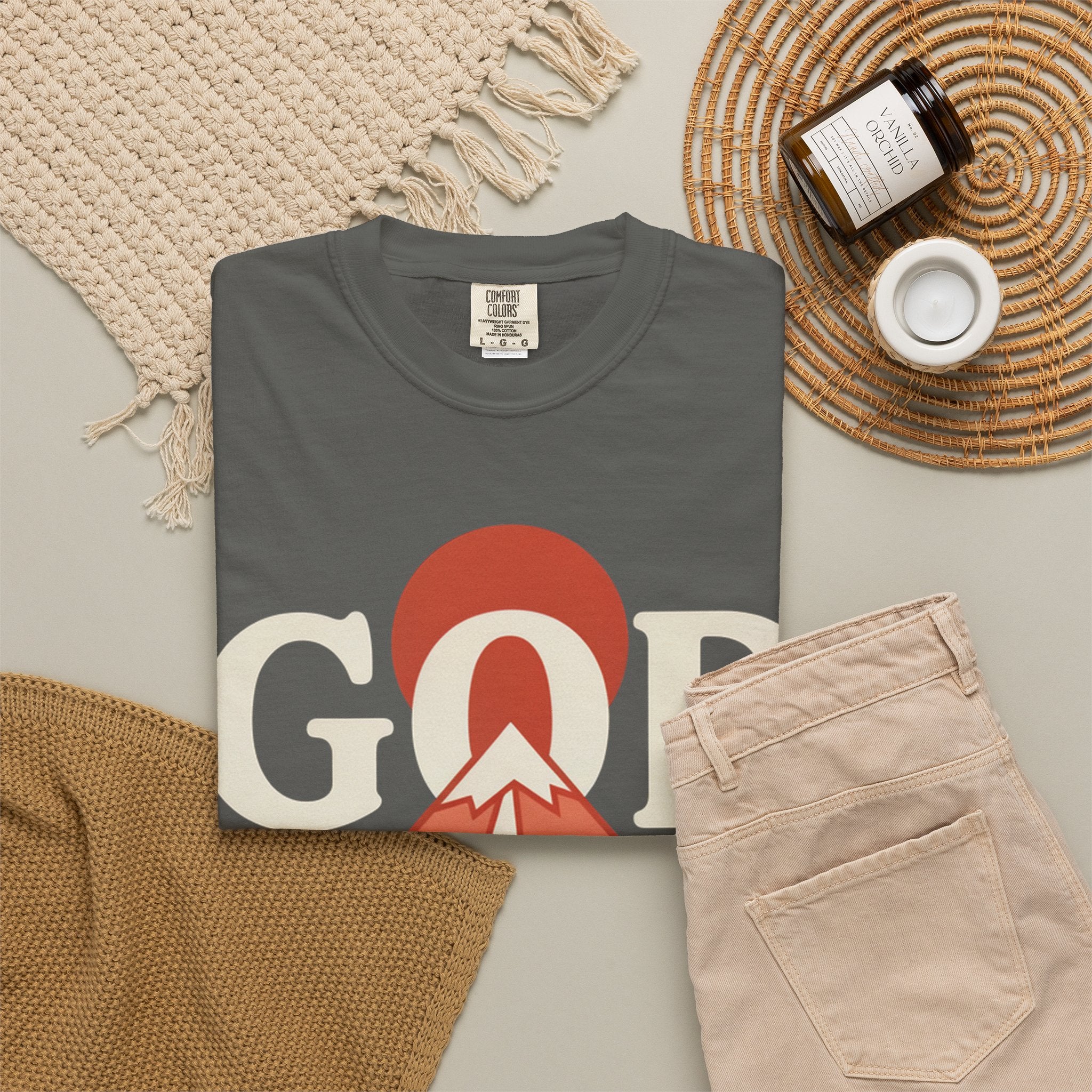 God Above All Things T-Shirt — Mountain Faith Graphic Tee
