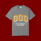 God Is My Strength T-Shirt — Faith Christian Graphic Tee