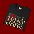 Trust God's Plan Floral T-Shirt — Inspirational Christian Tee