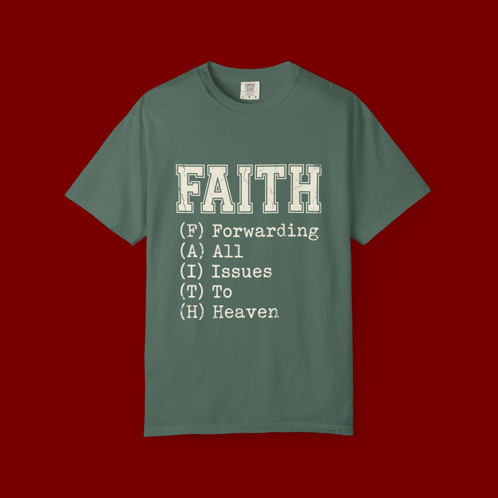 Faith Graphic T-Shirt — Minimalist Inspirational Tee
