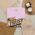 Trust God, Bro T-Shirt — Retro Ribbon Faith Tee