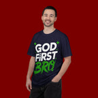God First Bro T-Shirt — Faith Graphic Tee for Guys