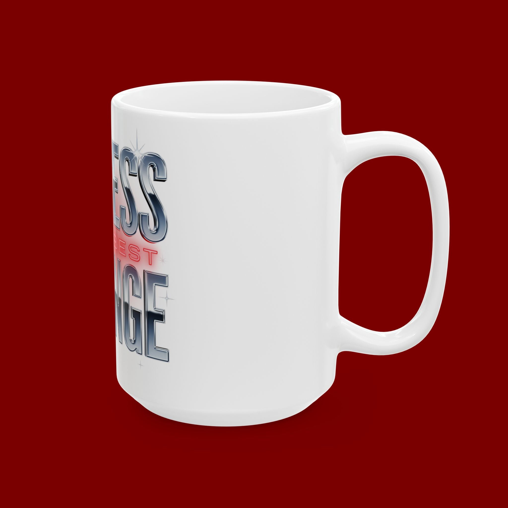 Success Is The Best Revenge Ceramic Mug — Motivational Coffee Cup (11oz & 15oz)