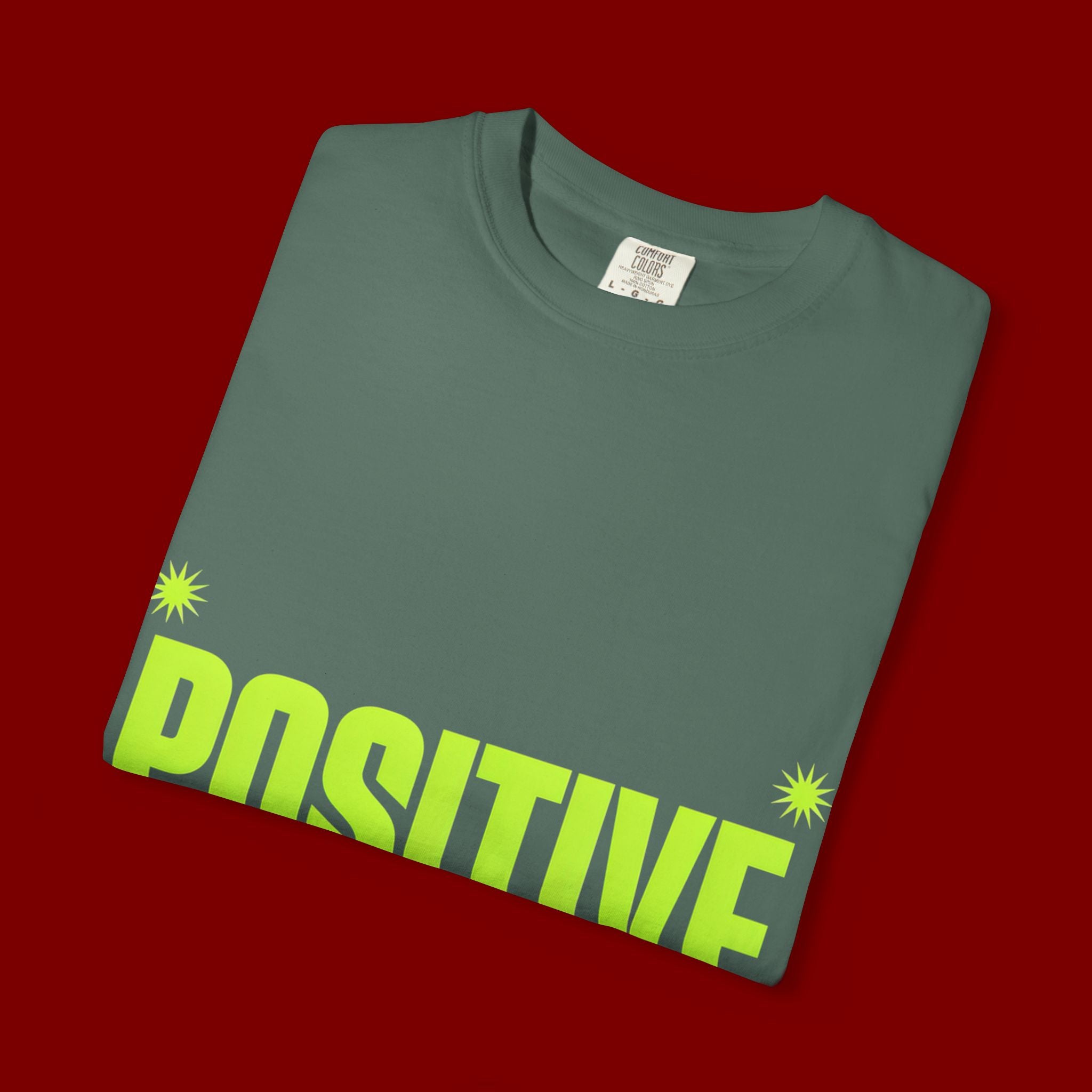 Positive Mind Vibes T-Shirt — Graphic Motivational Tee