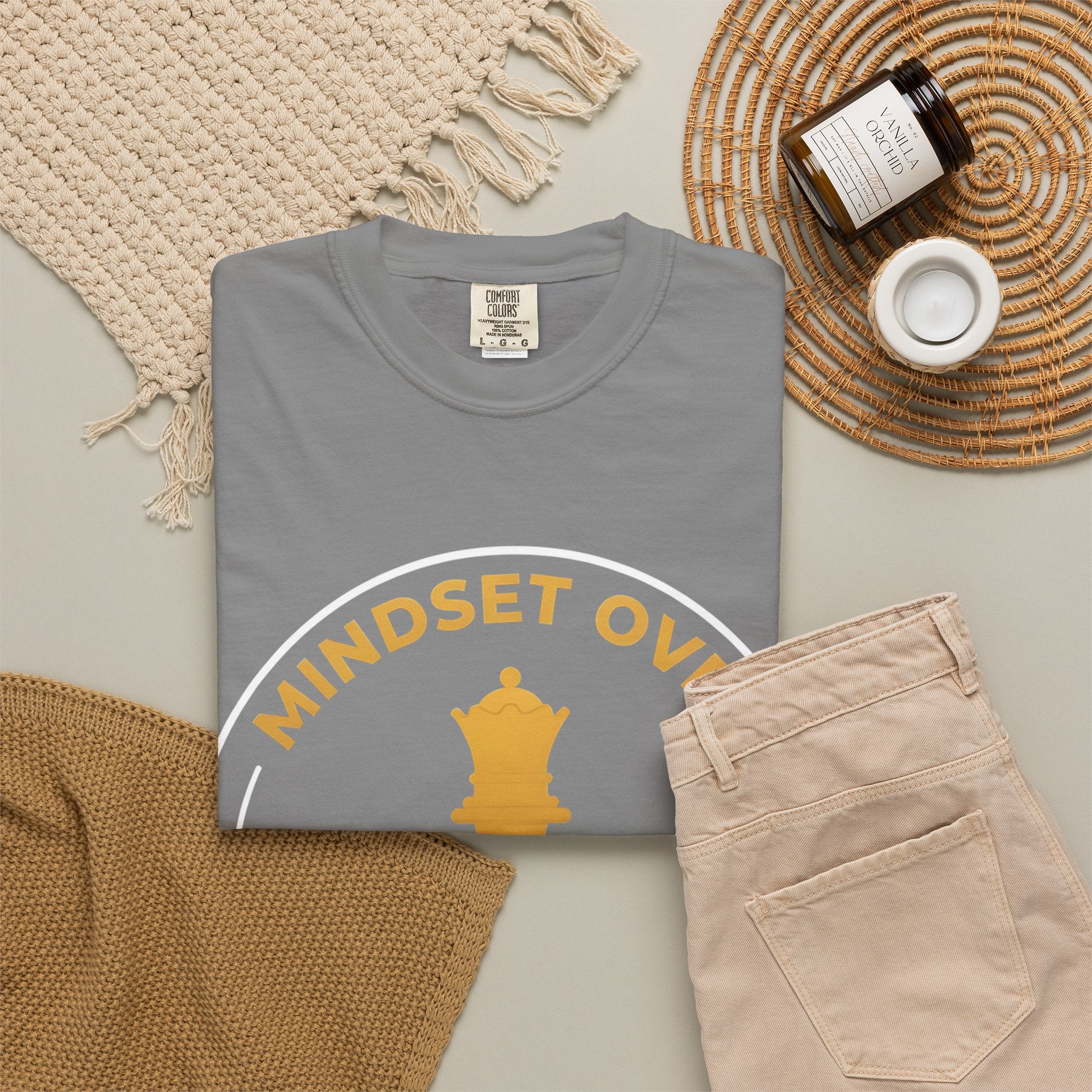 Mindset Over Chess Queen T-Shirt