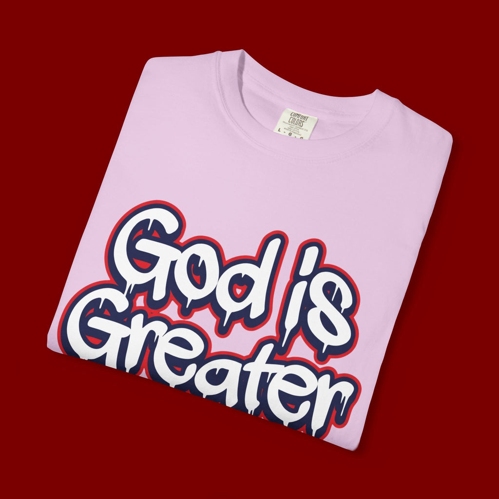 God Is Greater American Flag T-Shirt
