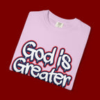God Is Greater American Flag T-Shirt
