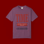 TIME Never Comes Again T-Shirt — Vintage Ticket Graphic Tee