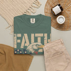 Faith Over Fear T-Shirt — Patriotic Eagle Graphic Tee