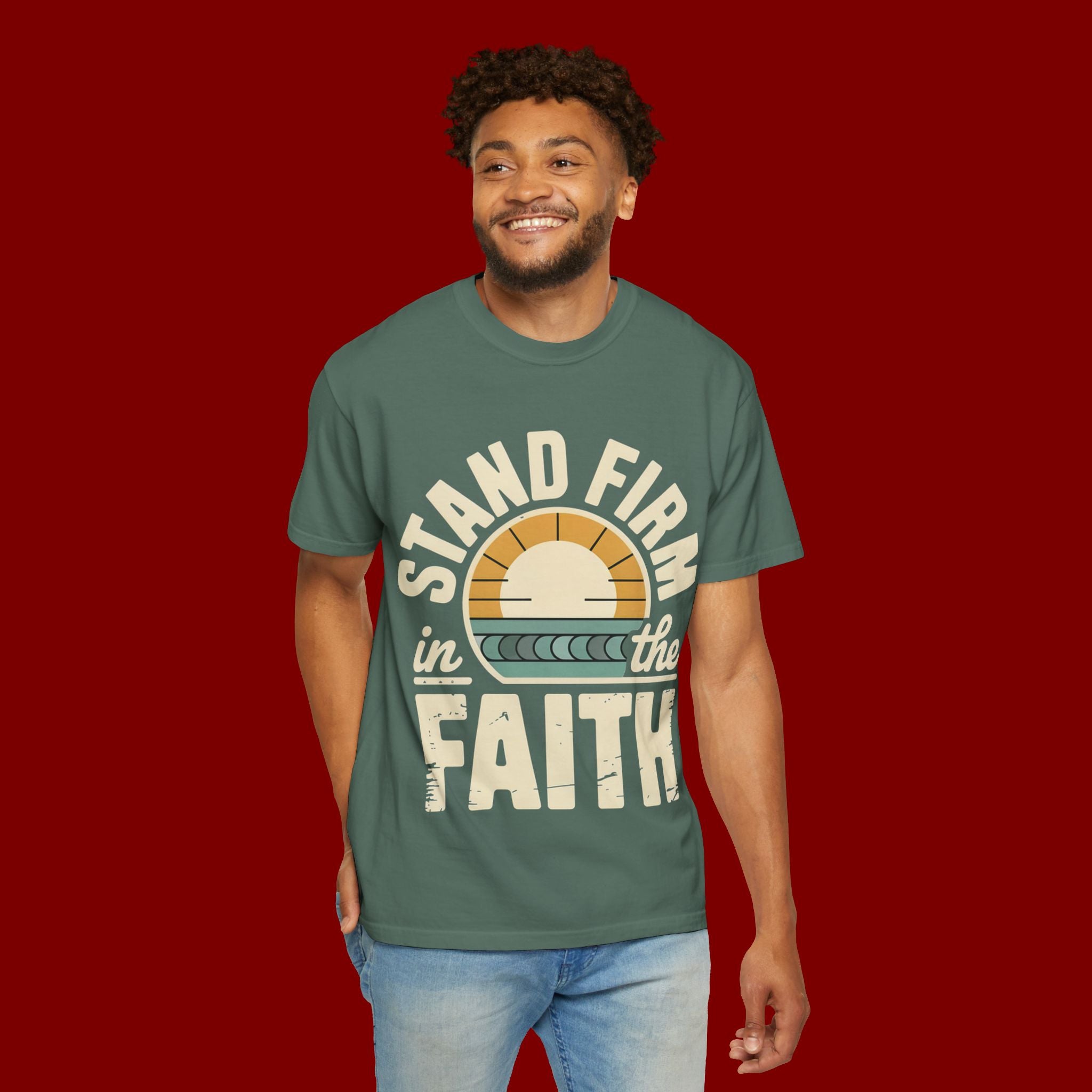 Stand Firm in the Faith T-Shirt — Christian Inspirational Tee