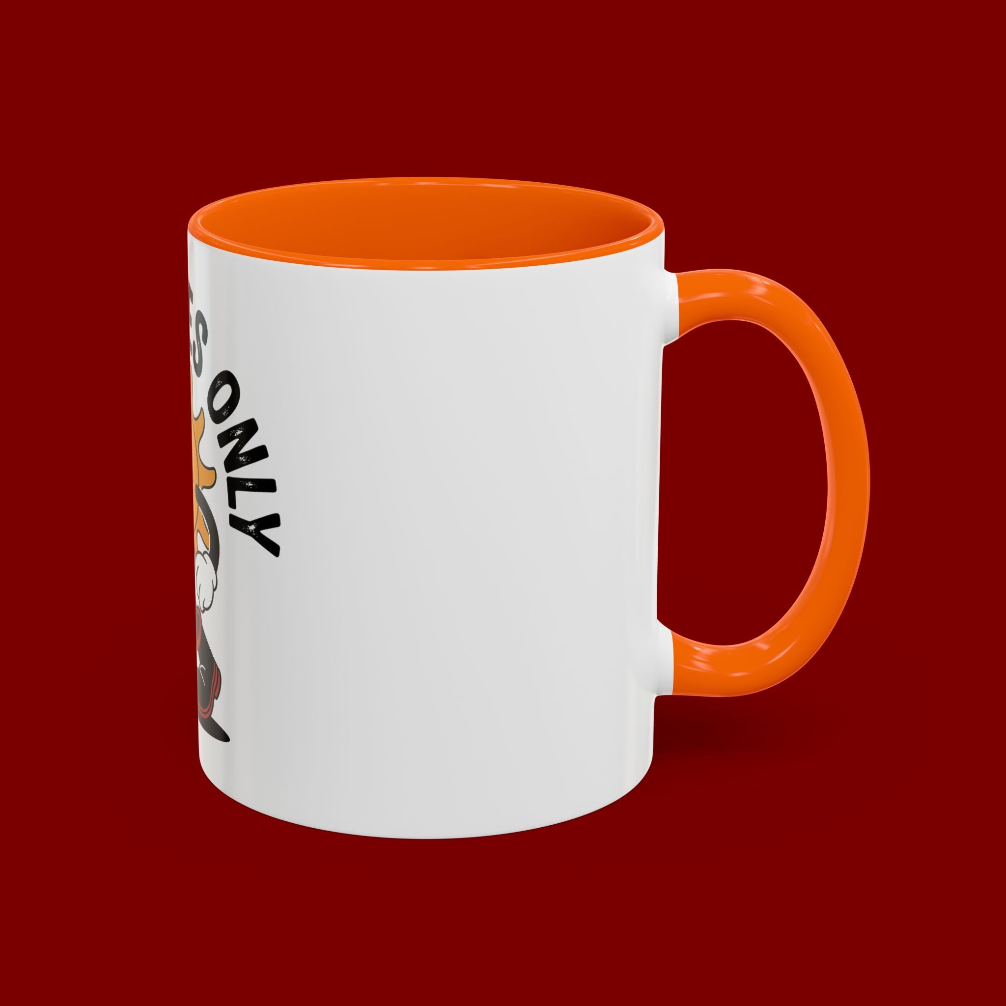 Good Vibes Only Coffee Mug - Retro Sun Cartoon Accent Mug (11/15oz)