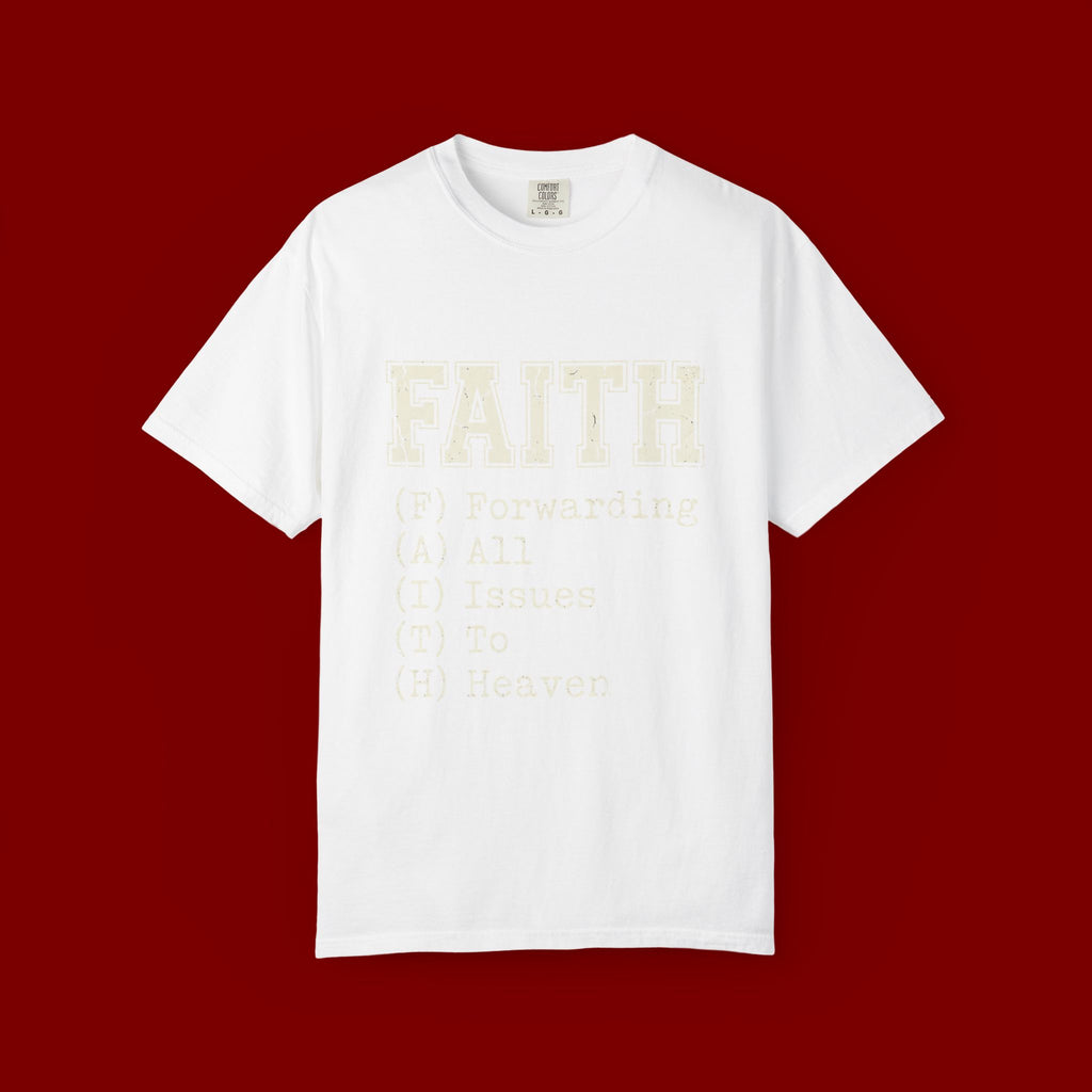 Faith Graphic T-Shirt — Minimalist Inspirational Tee