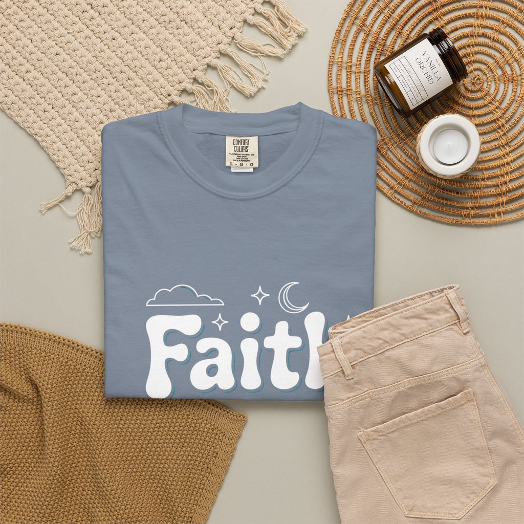 Faith Embossed T-Shirt