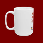 Never Panic Just Pray Ceramic Mug — Inspirational Christian Coffee Cup (11oz or 15oz)