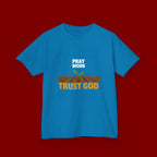 Kids Tee — "Trust God" Sprout Graphic