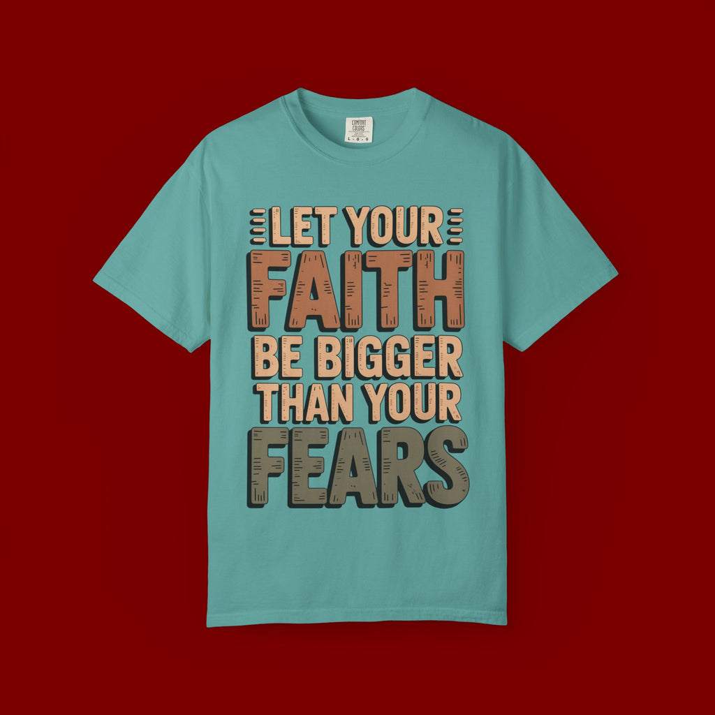 Faith Over Fear T-Shirt — Inspirational Christian Graphic Tee