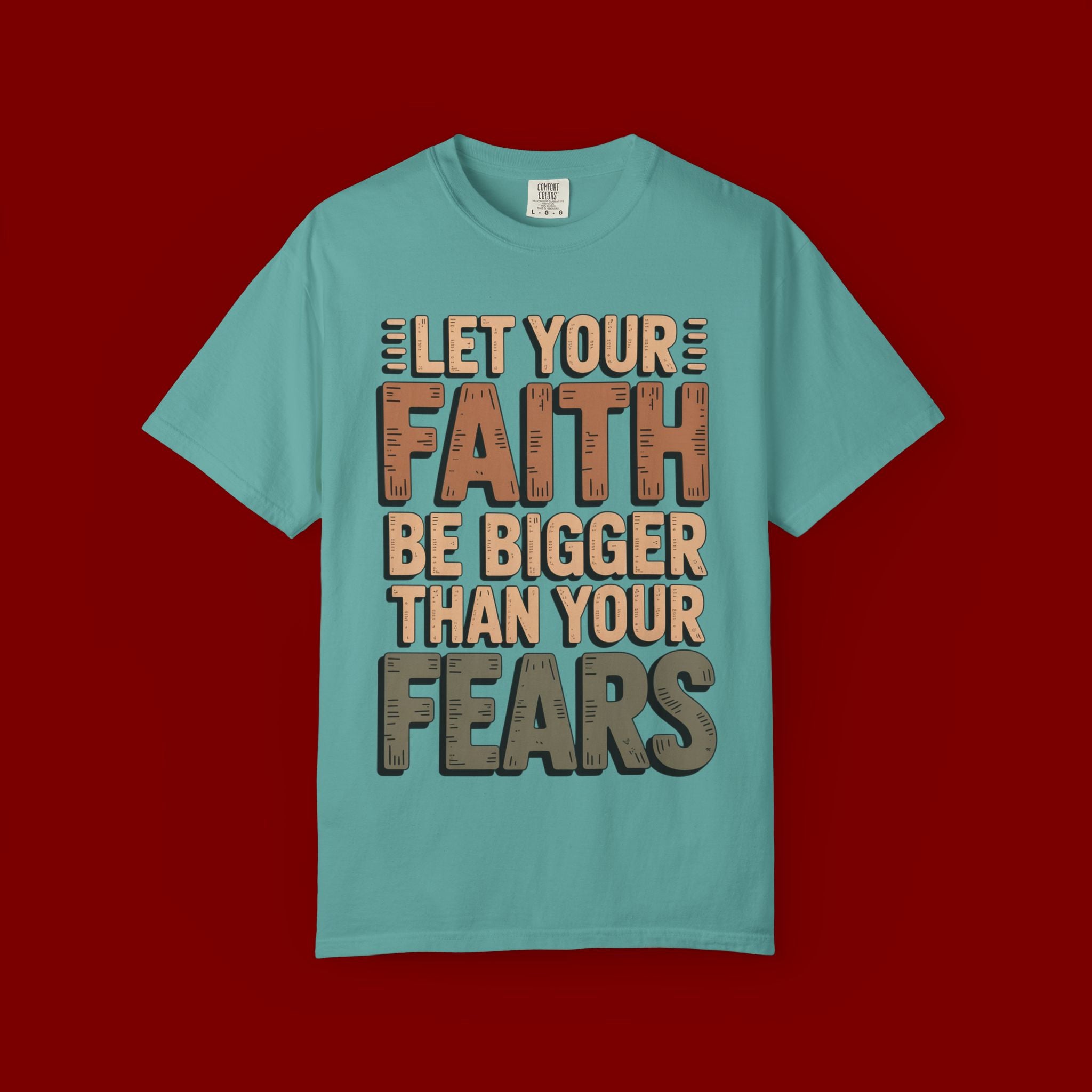 Faith Over Fear T-Shirt — Inspirational Christian Graphic Tee