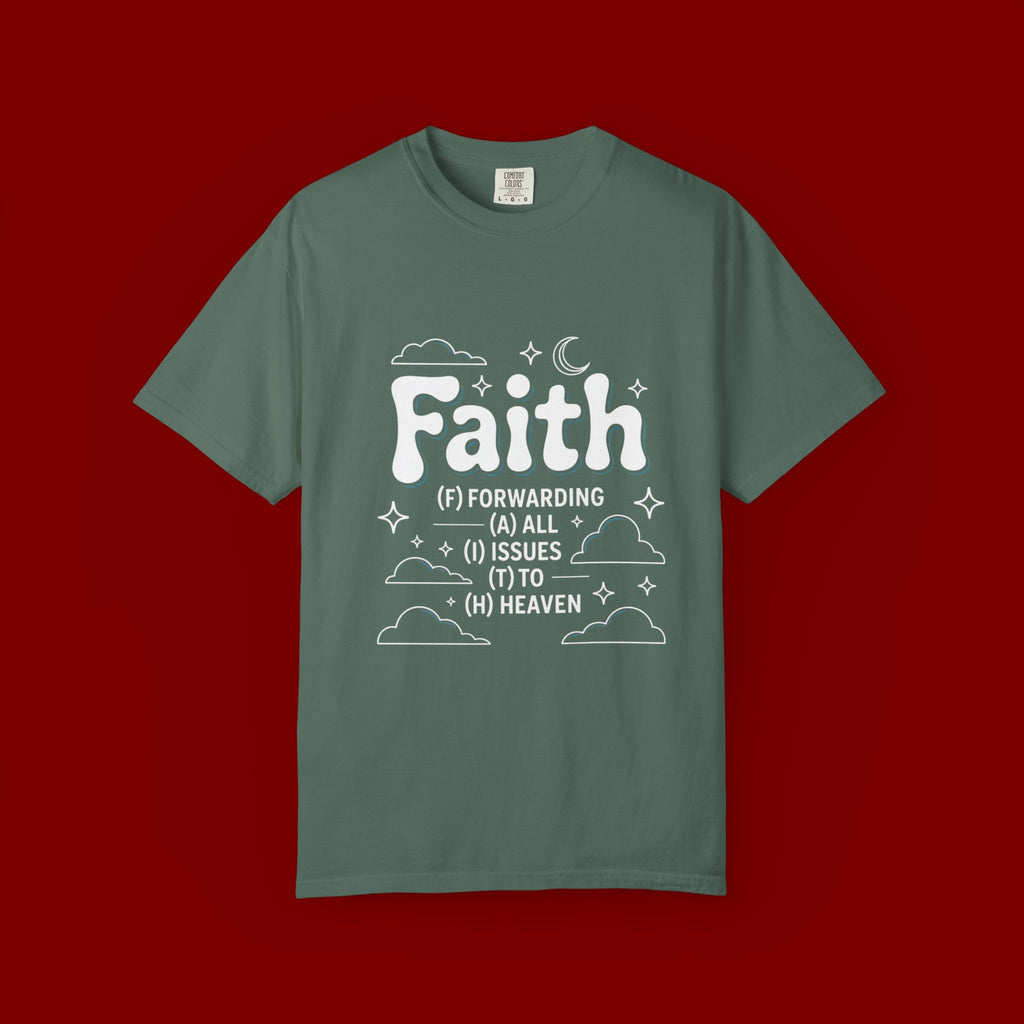 Faith Embossed T-Shirt