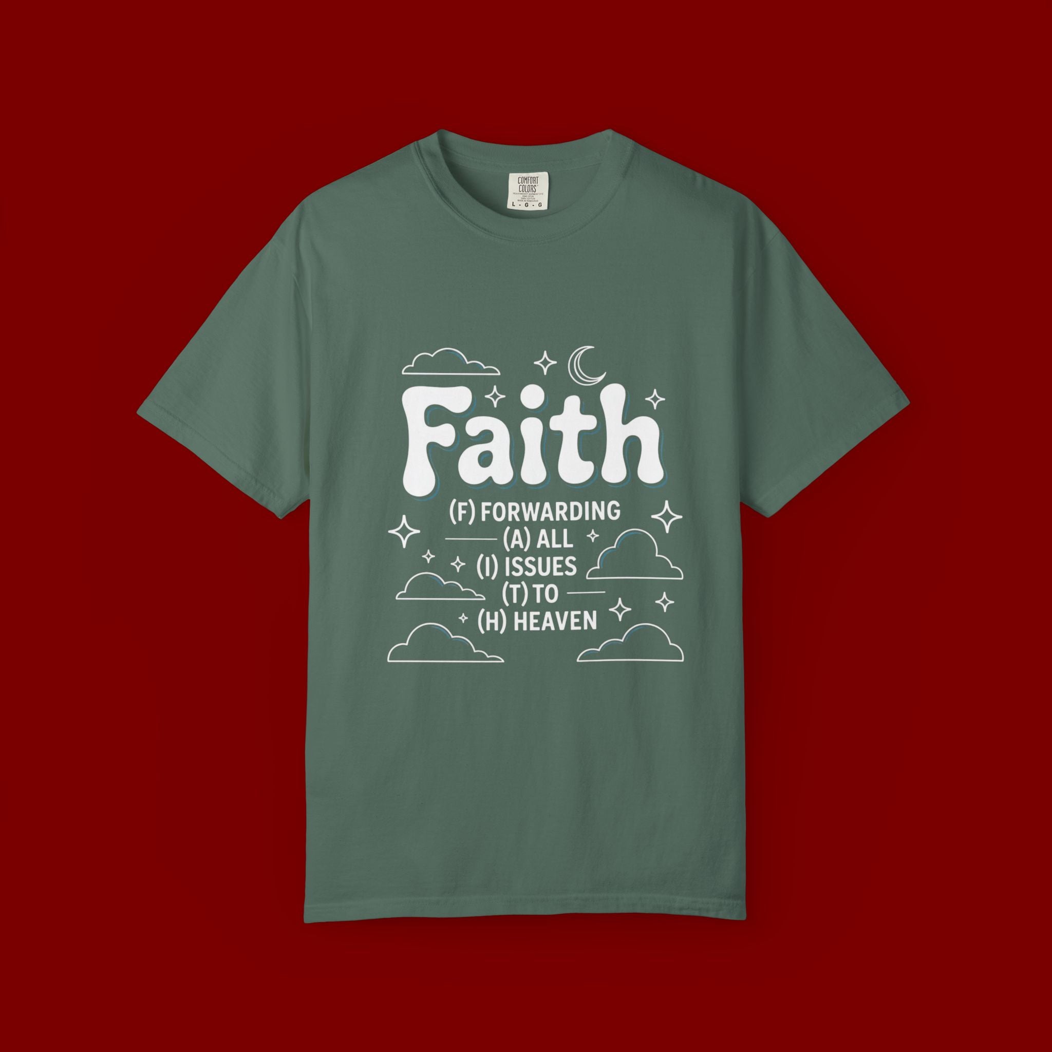 Faith Embossed T-Shirt