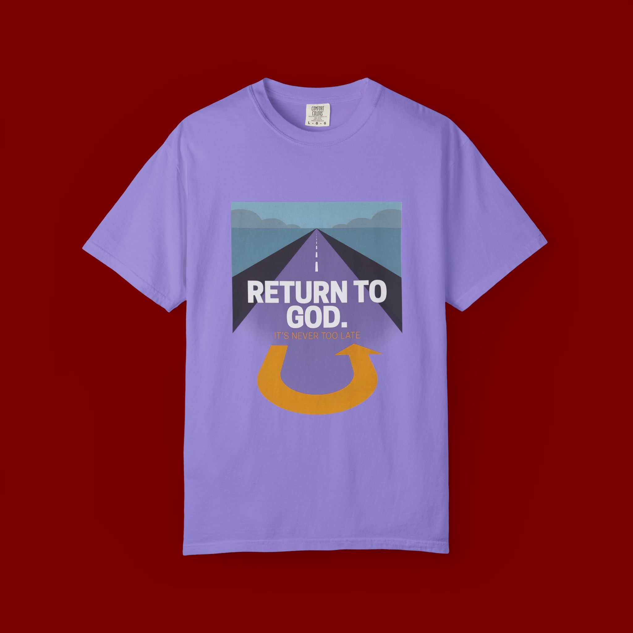 Return to God Road Graphic T-Shirt