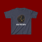 Keep The Faith Kids Tee — Kintsugi Stone Inspirational Children's T-Shirt