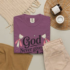 Inspirational 'God Never Gives a Burden You Can't Bear' T-Shirt