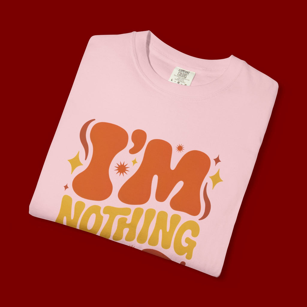 I'm Nothing Without God Retro Graphic T-Shirt
