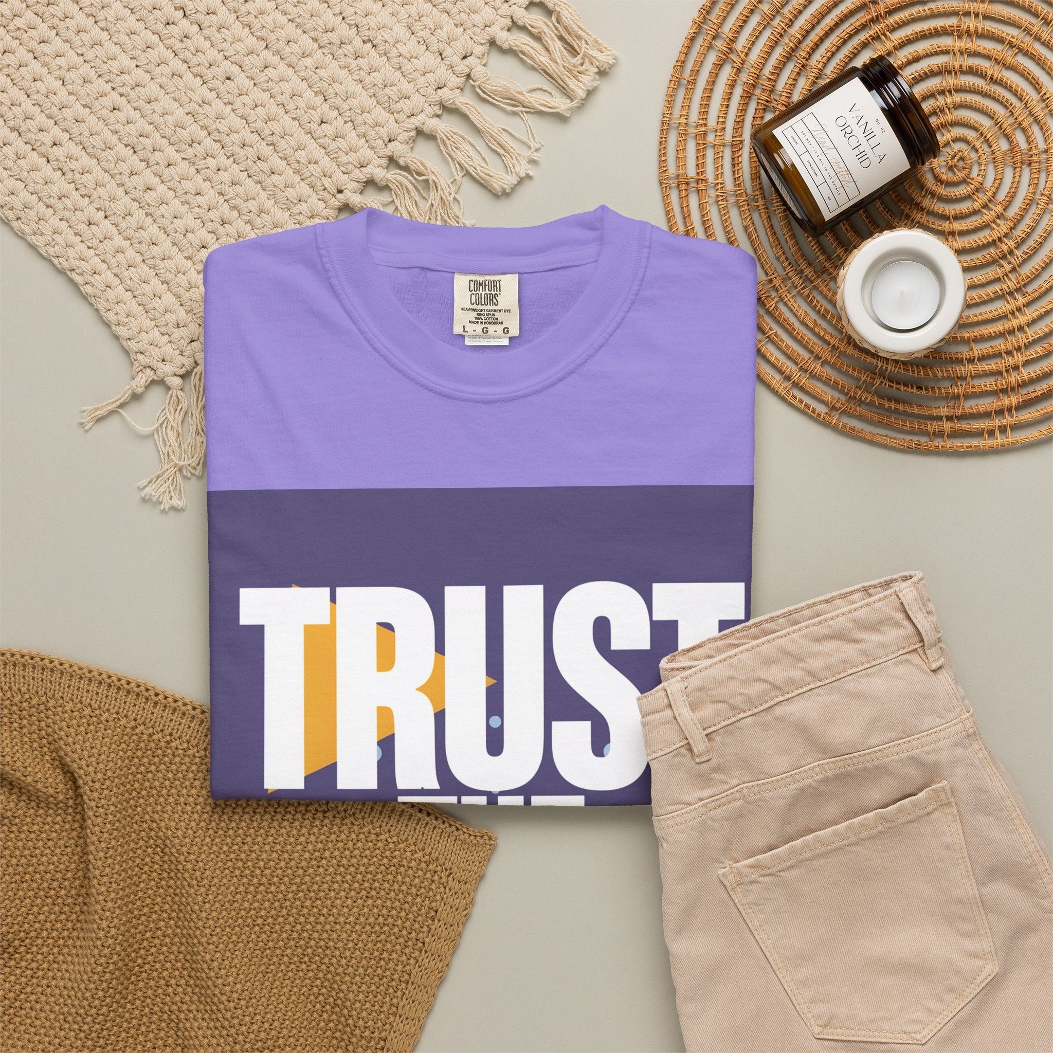 Trust The Process T-Shirt — Motivational Graphic Tee