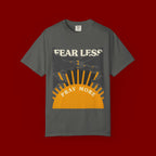 Fear Less Pray More T-Shirt — Inspirational Christian Graphic Tee