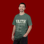 Faith Graphic T-Shirt — Minimalist Inspirational Tee