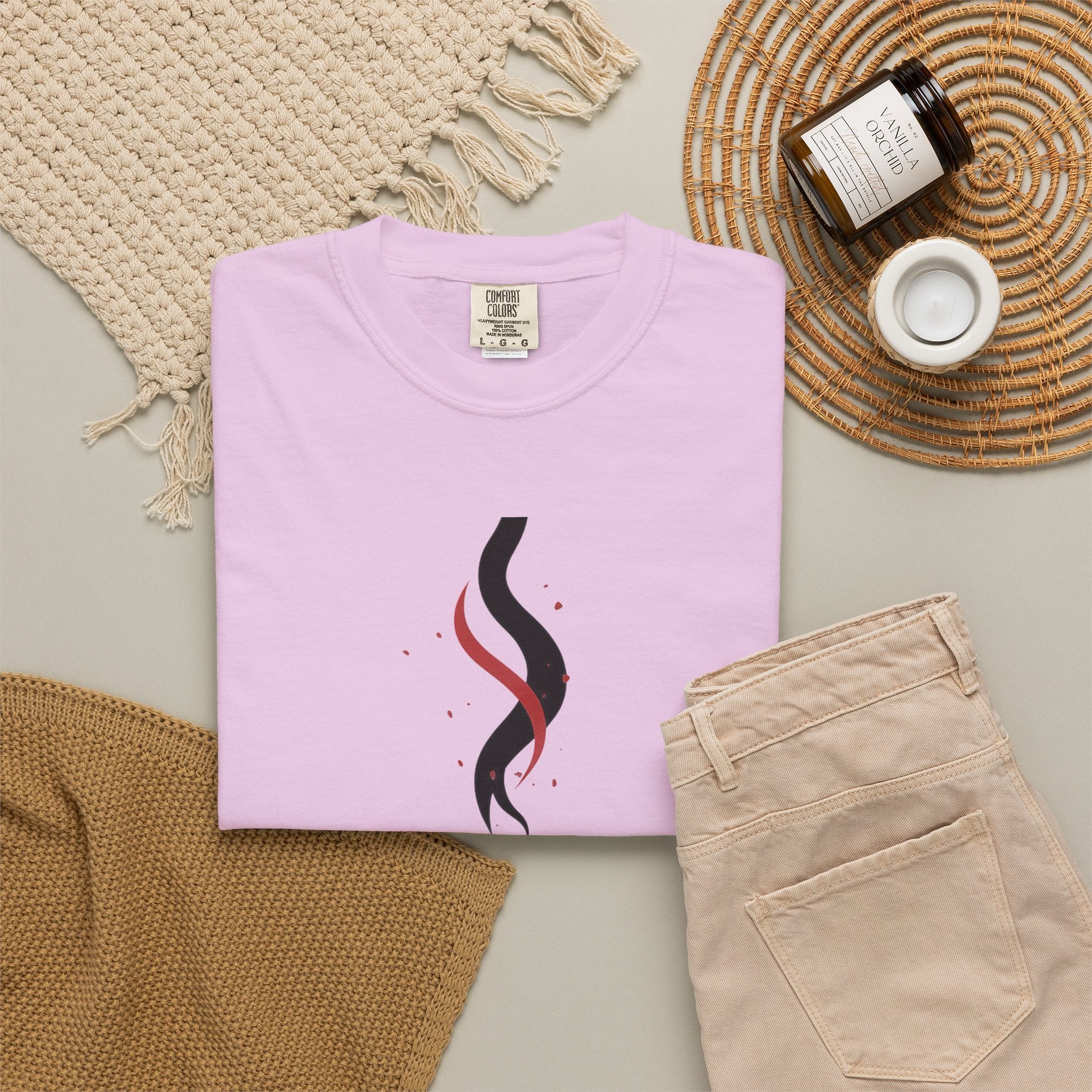 Matchstick Graphic T-Shirt — “Time Never Comes Again” Vintage-Inspired Tee