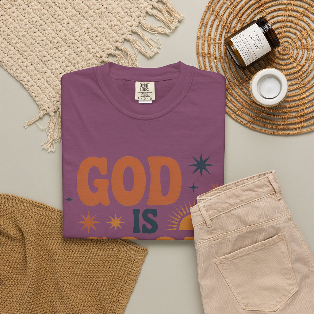 God Is Good All the Time T-Shirt — Christian Faith Graphic Tee
