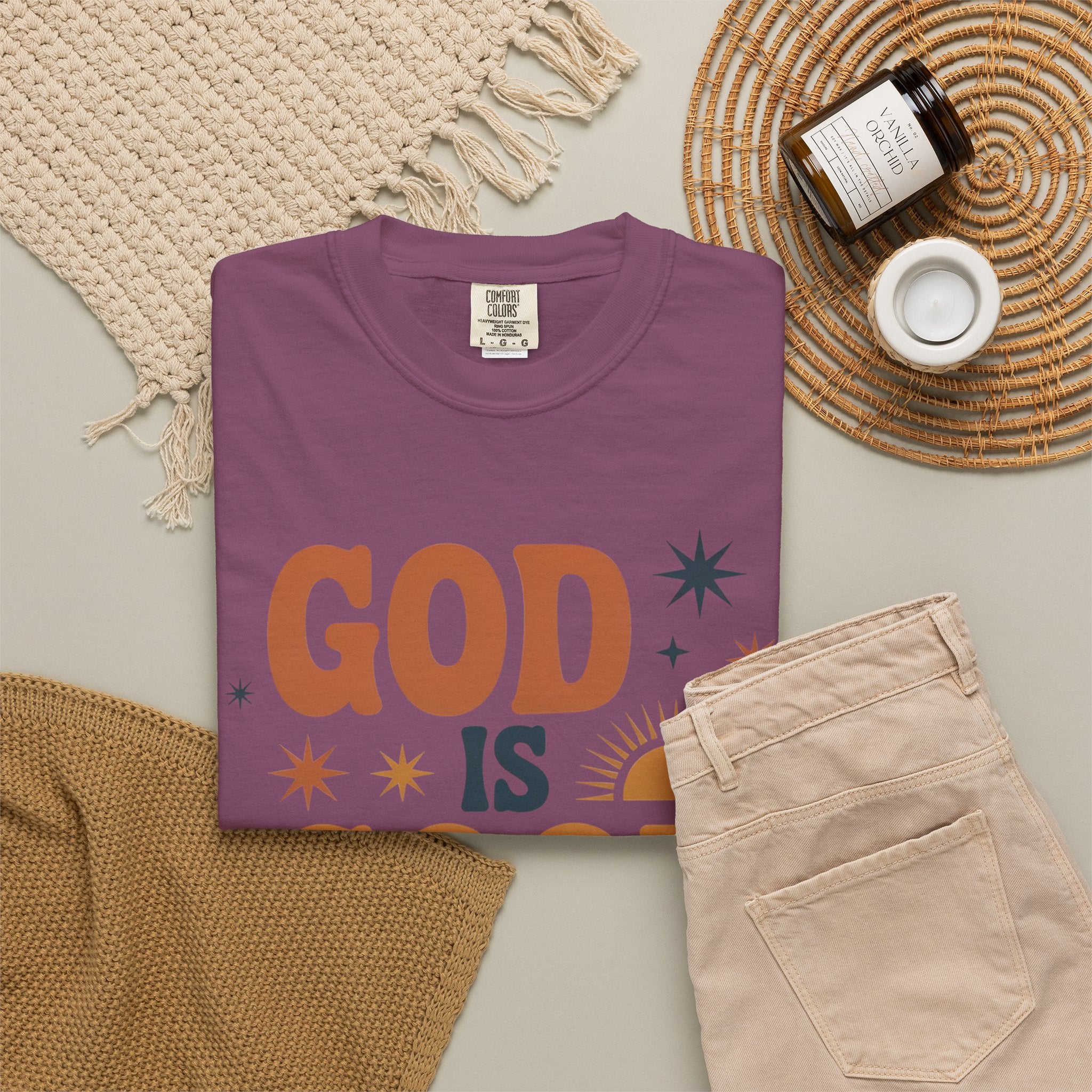God Is Good All the Time T-Shirt — Christian Faith Graphic Tee