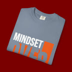 OVER Block Graphic T-Shirt — Bold Orange Minimalist Tee
