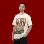 Faith Over Fear T-Shirt — Inspirational Christian Graphic Tee