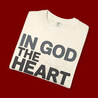 Christian Faith T-Shirt — “In God the Heart Finds Peace” Inspirational Tee