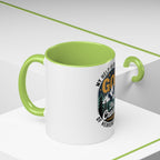 Christian Coffee Mug — “My Help Is Only From God The Creator” Accent Mug