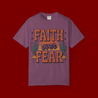 Faith Over Fear T-Shirt — Christian Inspirational Desert Graphic