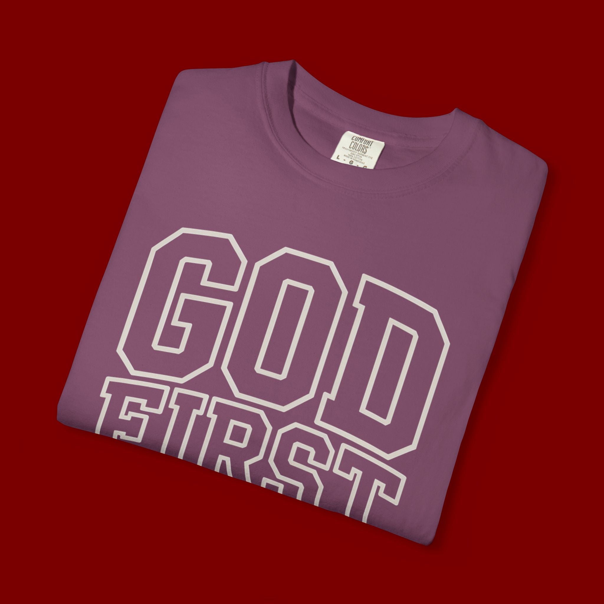 God First Bro T-Shirt — Faith-Based Graphic Tee