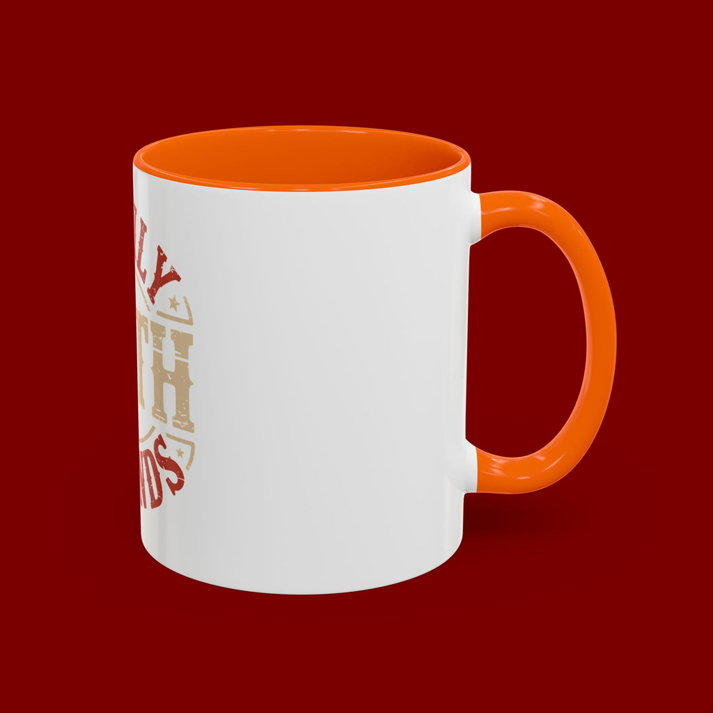 Faith Family Friends Accent Coffee Mug – Inspirational Religious Gift (11/15oz)