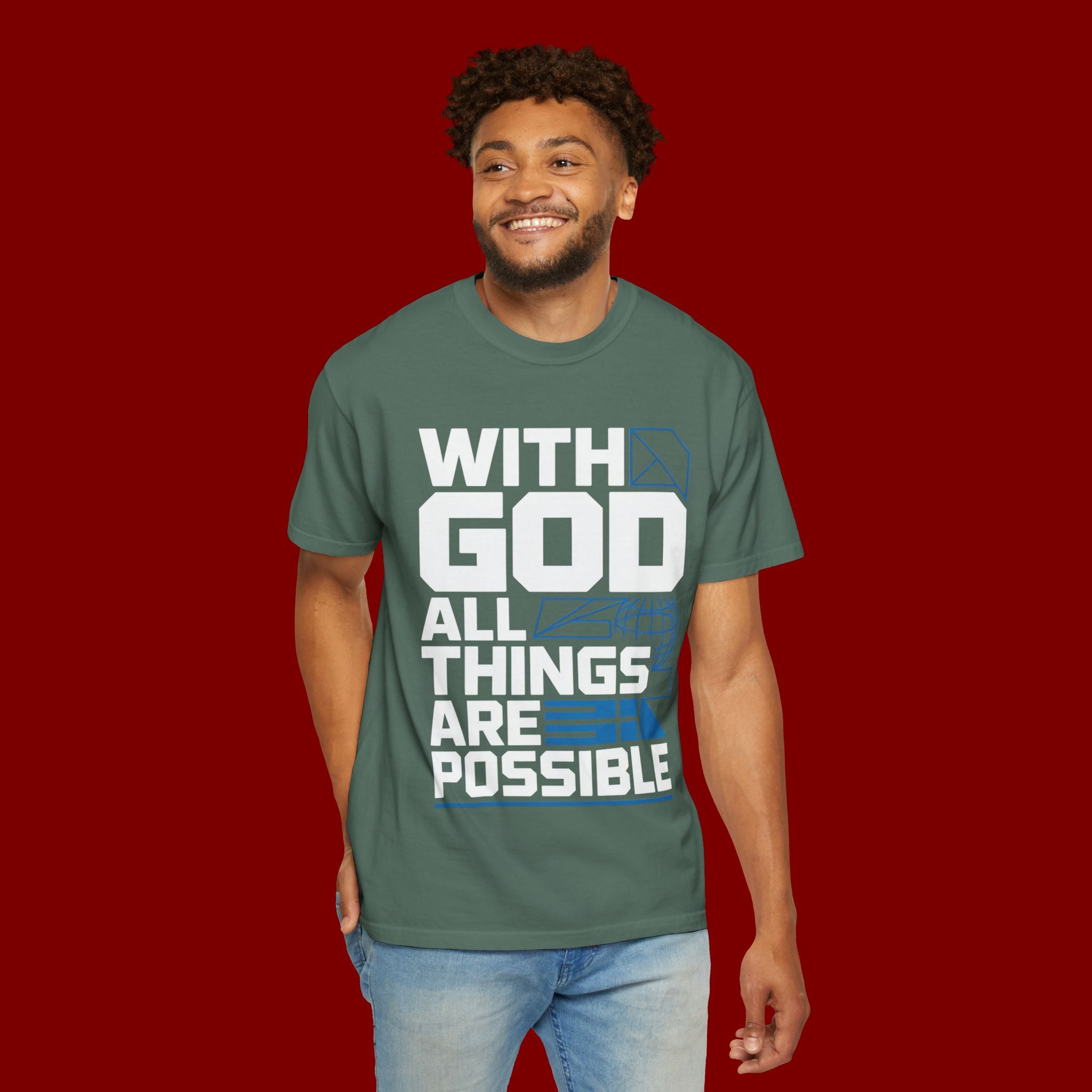 With God All Things Are Possible T-shirt