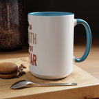 Faith On, Fear Off Coffee Mug