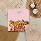 Positive Mind Positive Vibes Positive Life T-Shirt — Retro Daisy Graphic Tee