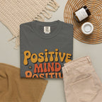 Positive Mind Positive Vibes Positive Life T-Shirt — Retro Daisy Graphic Tee