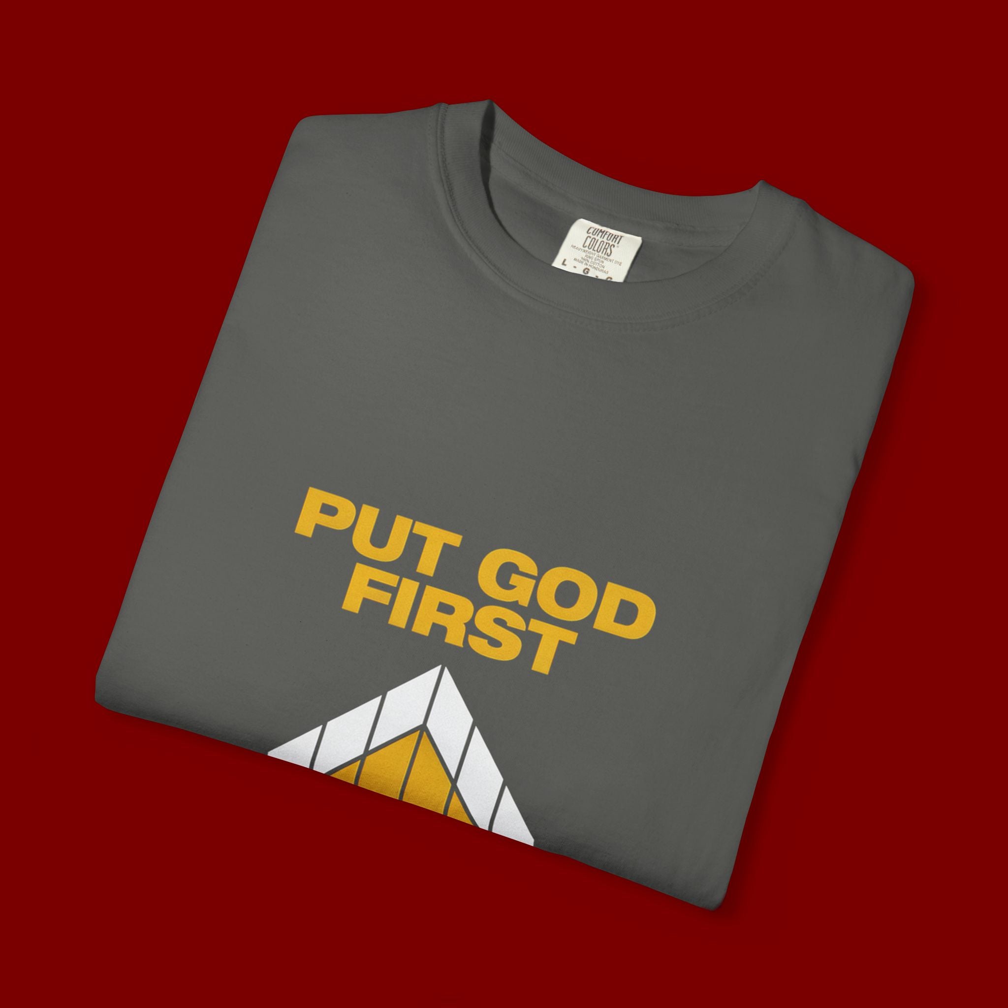 Put God First T-Shirt — Christian Faith Graphic Tee