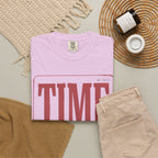TIME Never Comes Again T-Shirt — Vintage Ticket Graphic Tee