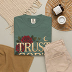 Trust God's Plan Floral T-Shirt — Inspirational Christian Tee